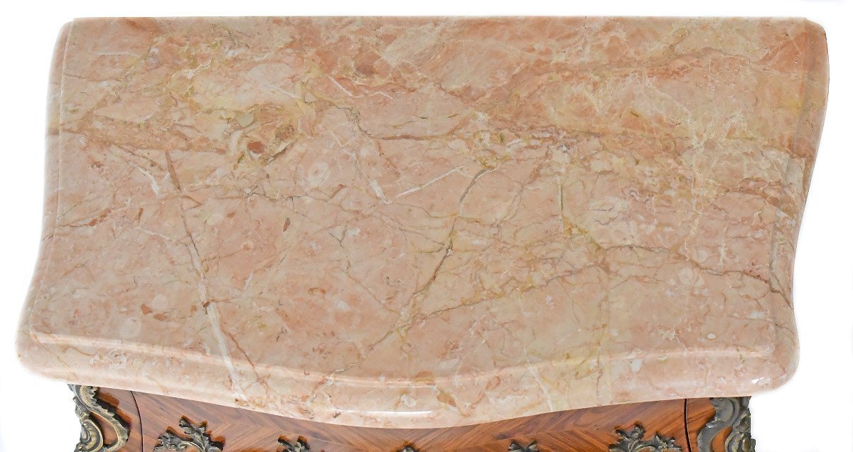 Louis XV Style Chest Of Drawers -photo-7