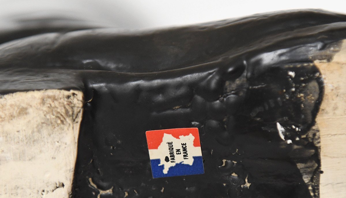 Pair Of Trompe-l'œil Ceramic Vases Imitating Riding Boots -photo-7