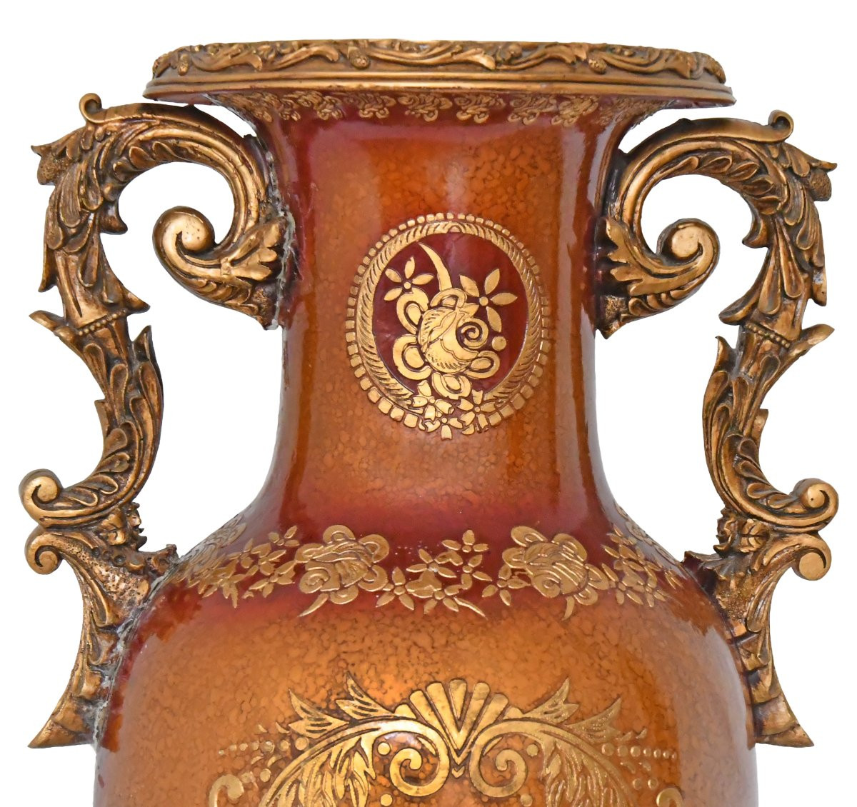 Pair Of Large Chinese Vases -photo-2