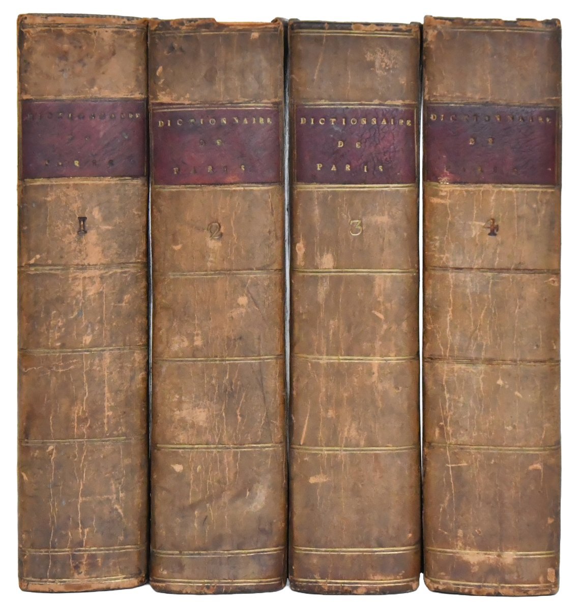 Books "historical Dictionary Of The City Of Paris" Moutard, 1779-photo-2