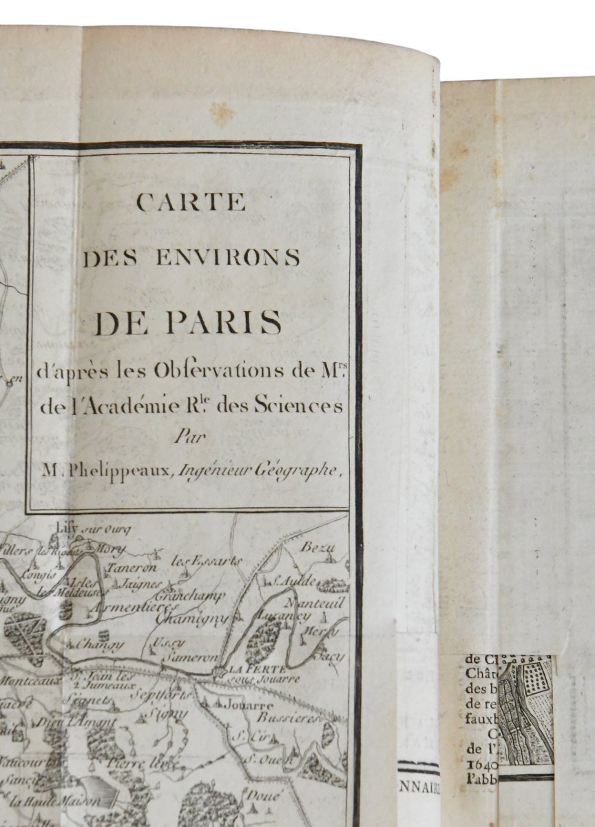 Books "historical Dictionary Of The City Of Paris" Moutard, 1779-photo-3