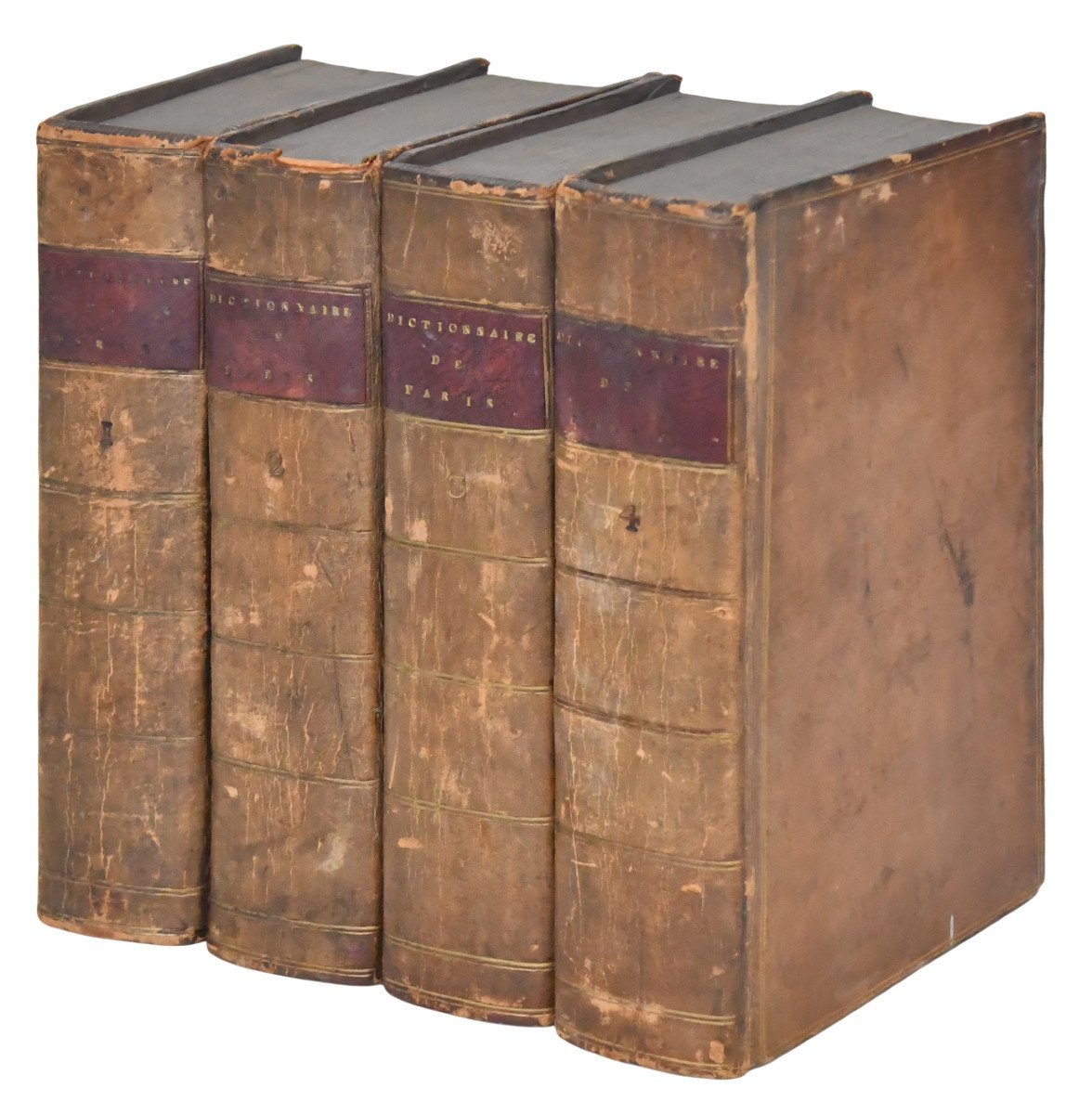 Books "historical Dictionary Of The City Of Paris" Moutard, 1779