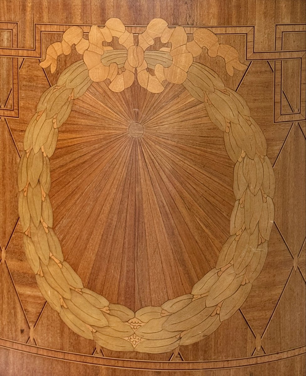 Louis XVI Style Bedroom Stamped Georges Guerin In Paris-photo-2