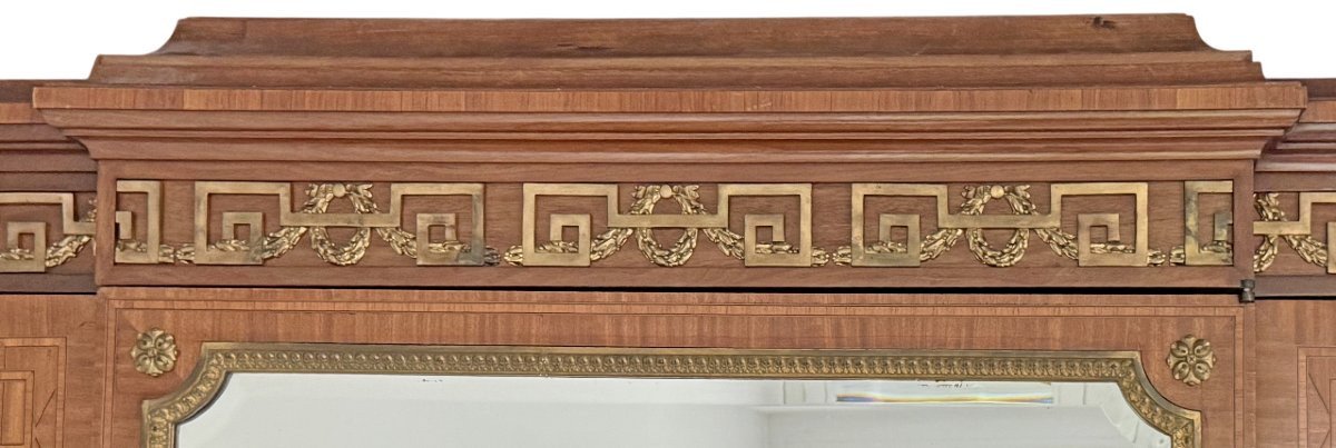 Louis XVI Style Bedroom Stamped Georges Guerin In Paris-photo-4