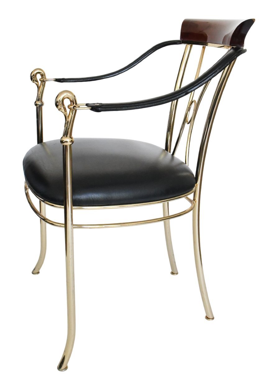 Paire de fauteuils par designer Vidal Grau, Espagne des années 1980/90-photo-3