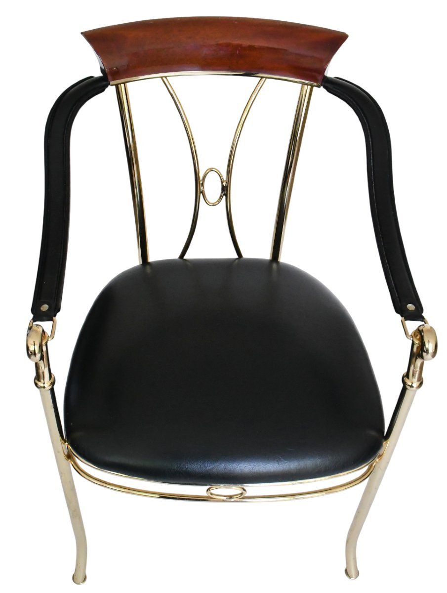 Paire de fauteuils par designer Vidal Grau, Espagne des années 1980/90-photo-4