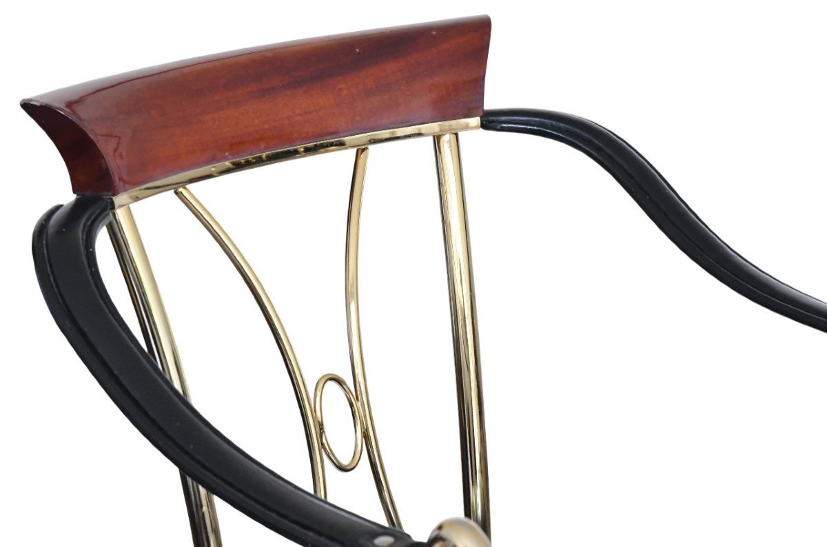 Paire de fauteuils par designer Vidal Grau, Espagne des années 1980/90-photo-3