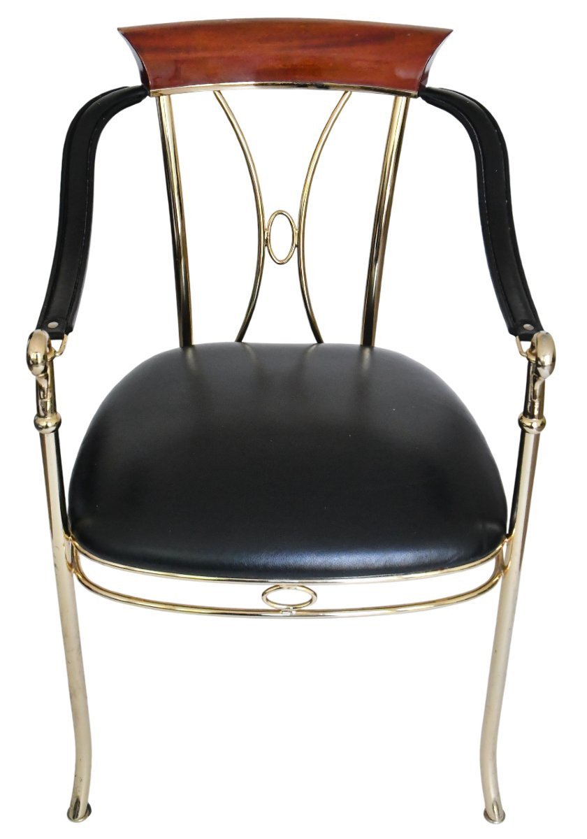 Paire de fauteuils par designer Vidal Grau, Espagne des années 1980/90-photo-5