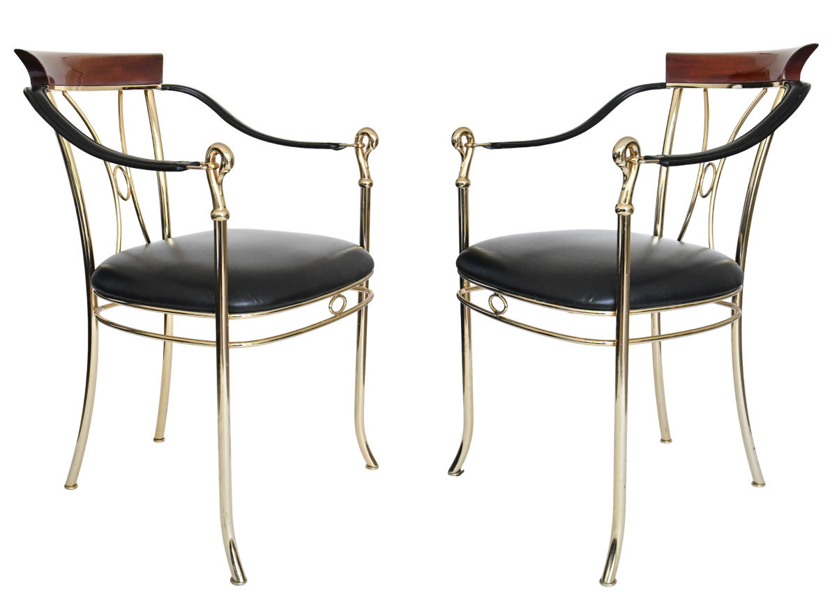 Paire de fauteuils par designer Vidal Grau, Espagne des années 1980/90