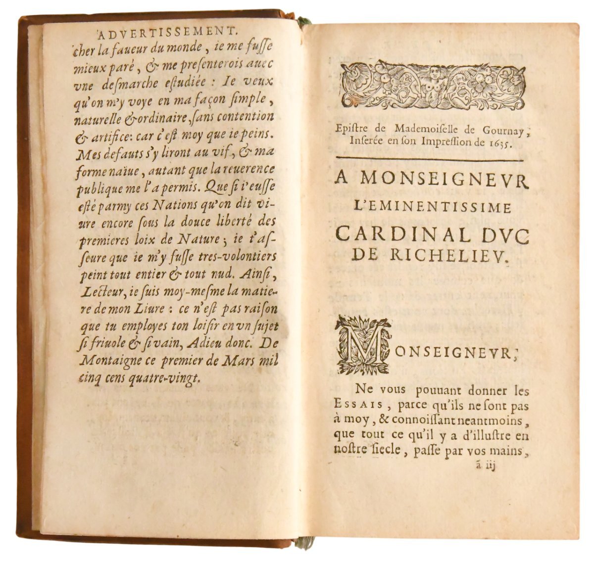 Michel de MONTAIGNE "Les Essais" XVIIIe -photo-1