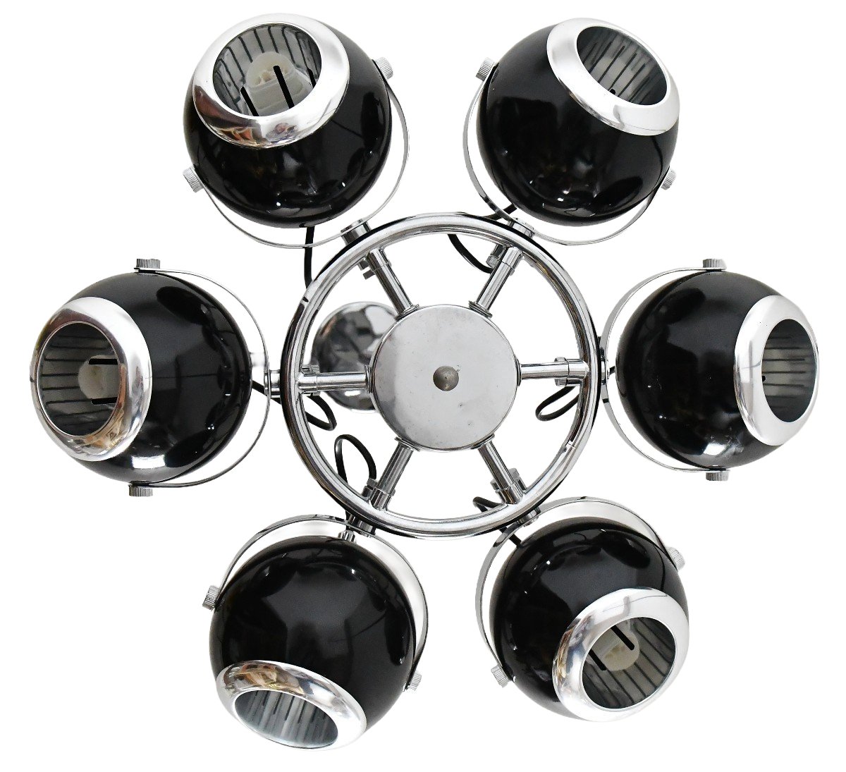 Lustre Eyeball dans le style des années 1970-photo-3