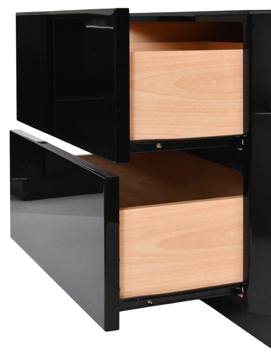 Pair Of David Lange Bedside Tables From The 1970s/80s -photo-2