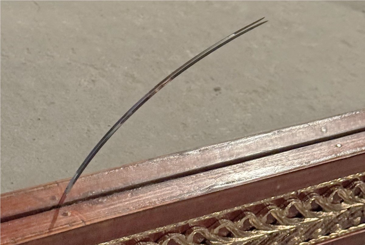 Console surmontée d'un miroir de style Empire -photo-8