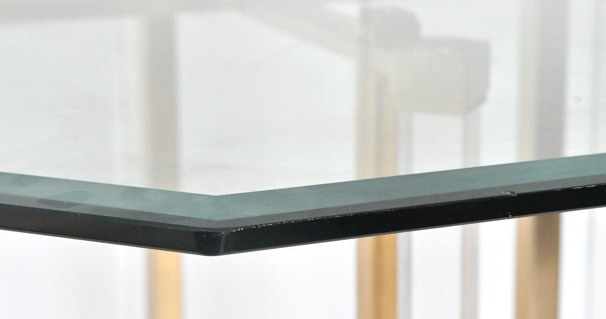 Table Hollywood Regency des années 1970 dans le style de Charles Hollis Jones -photo-2