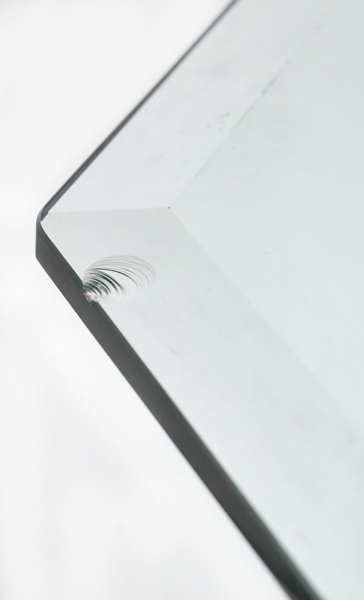 Table Hollywood Regency des années 1970 dans le style de Charles Hollis Jones -photo-3