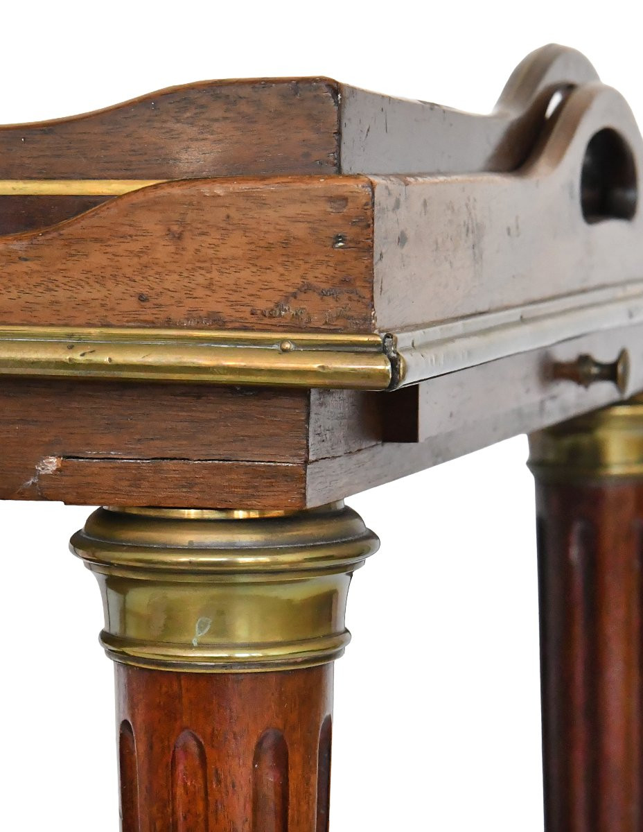 Louis XVI Style Tea Table -photo-7