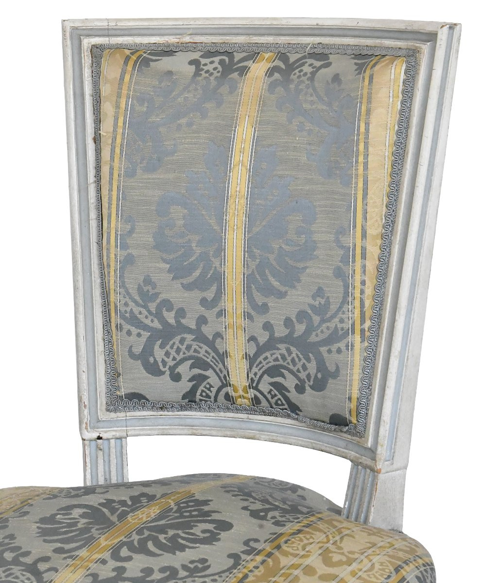 Set Of 4 Louis XVI Style Chairs -photo-3