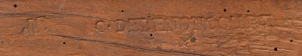 Suite Of 4 Louis XV Period Caned Chairs Stamped By Charles Delenoncourt-photo-8