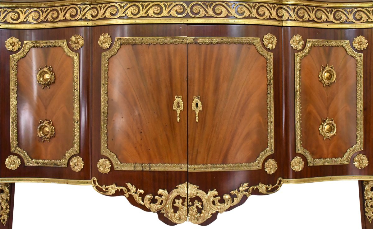 Louis XVI Style Sideboard, In The Form Of A Movement-photo-8