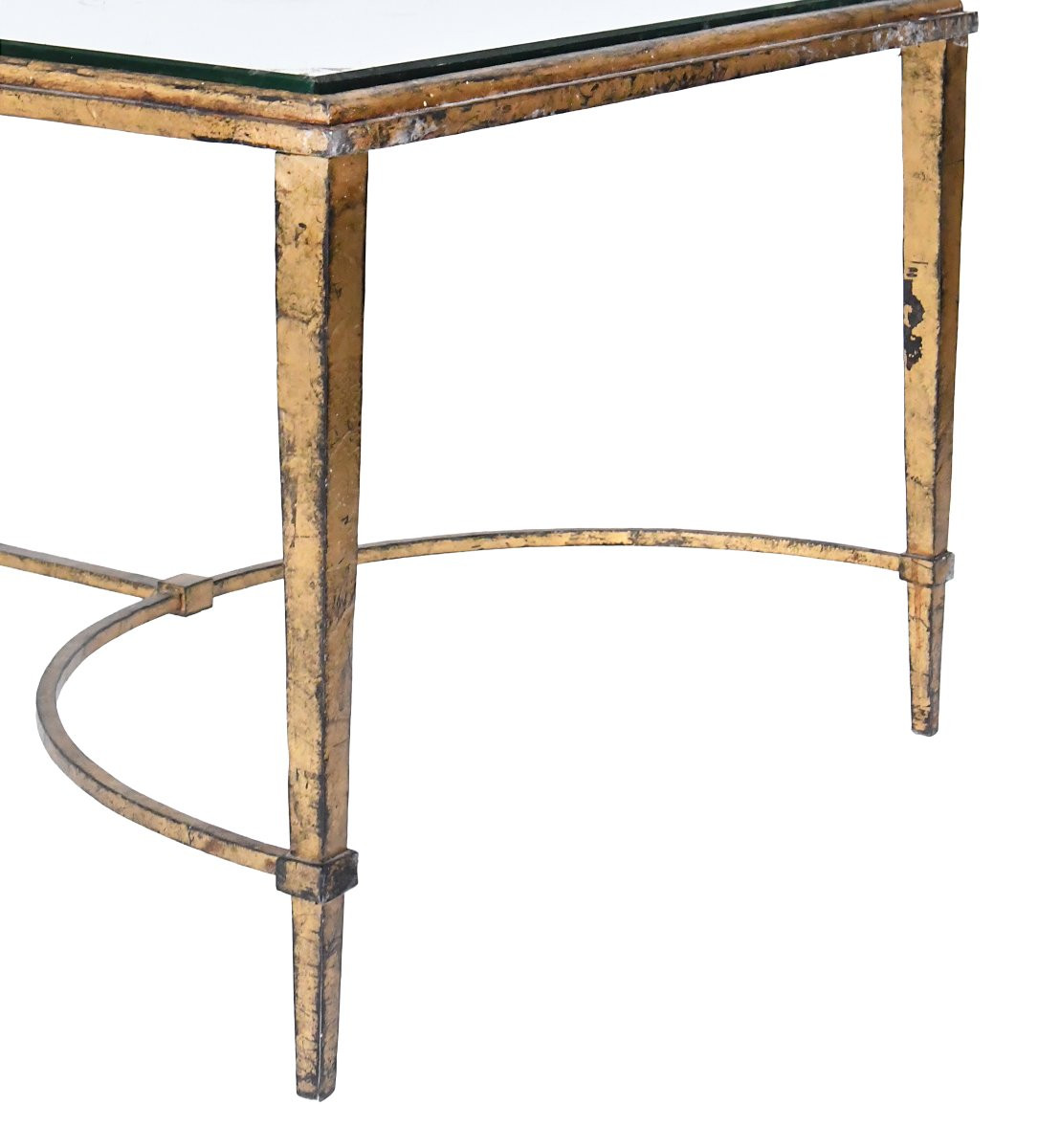 Table basse en fer par Roger Thibier (1926-2001) pour la maison Ramsay-photo-2