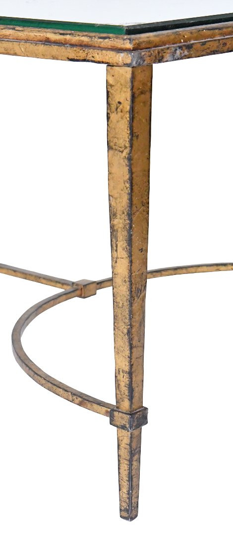 Table basse en fer par Roger Thibier (1926-2001) pour la maison Ramsay-photo-3