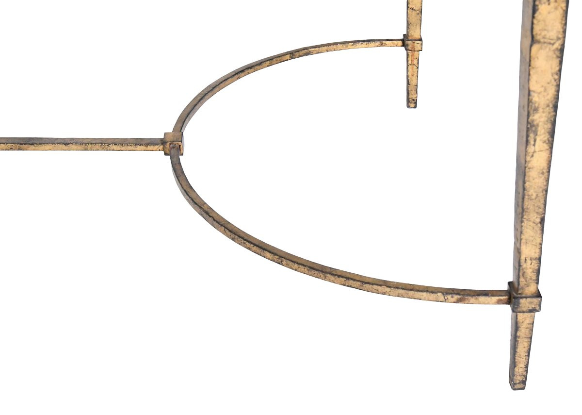 Table basse en fer par Roger Thibier (1926-2001) pour la maison Ramsay-photo-4