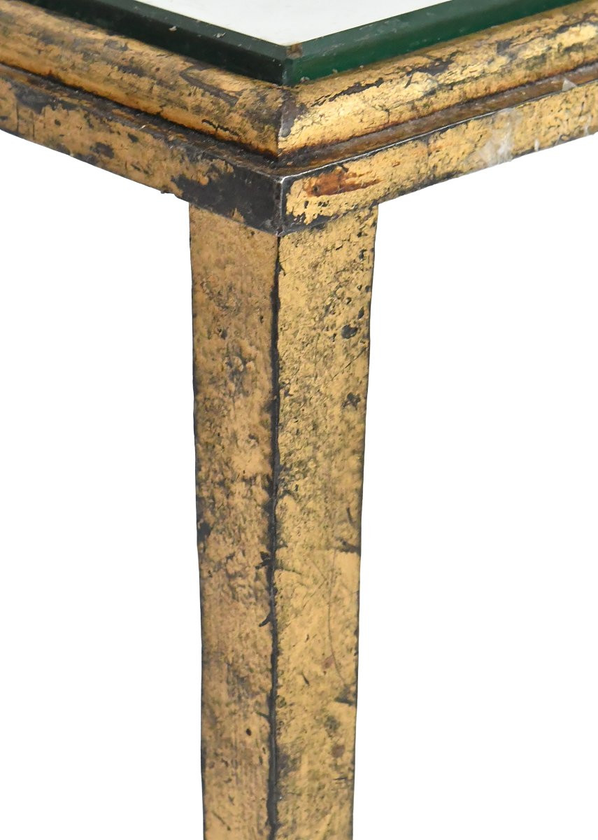 Table basse en fer par Roger Thibier (1926-2001) pour la maison Ramsay-photo-4