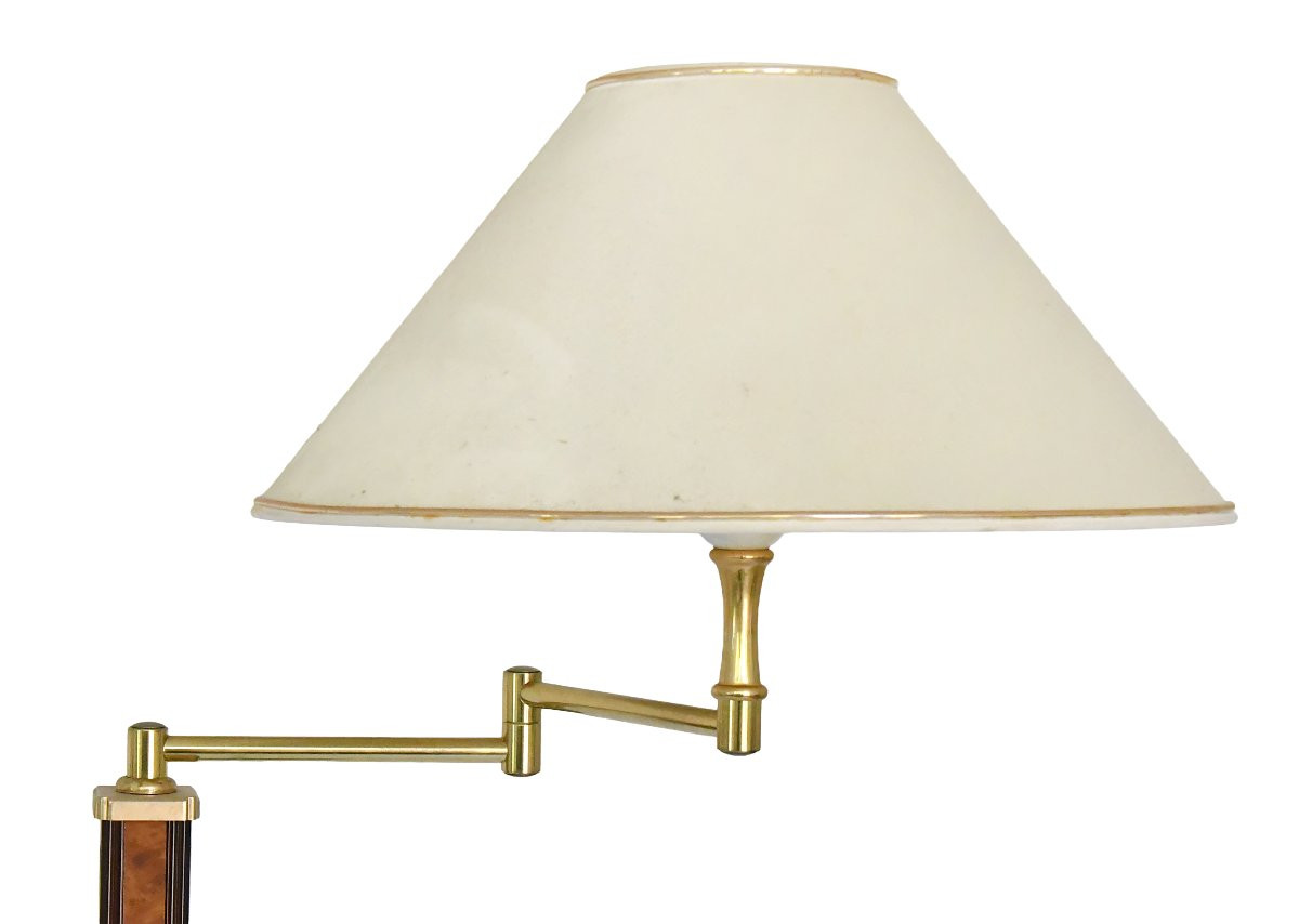 Lampadaire liseuse à bras articulé de Robert De Schuytener -photo-2