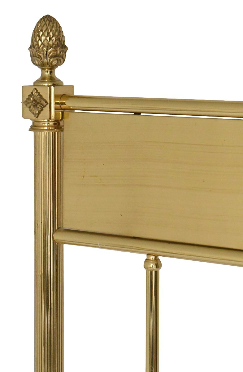 Empire-style Brass Slatted Bed-photo-3