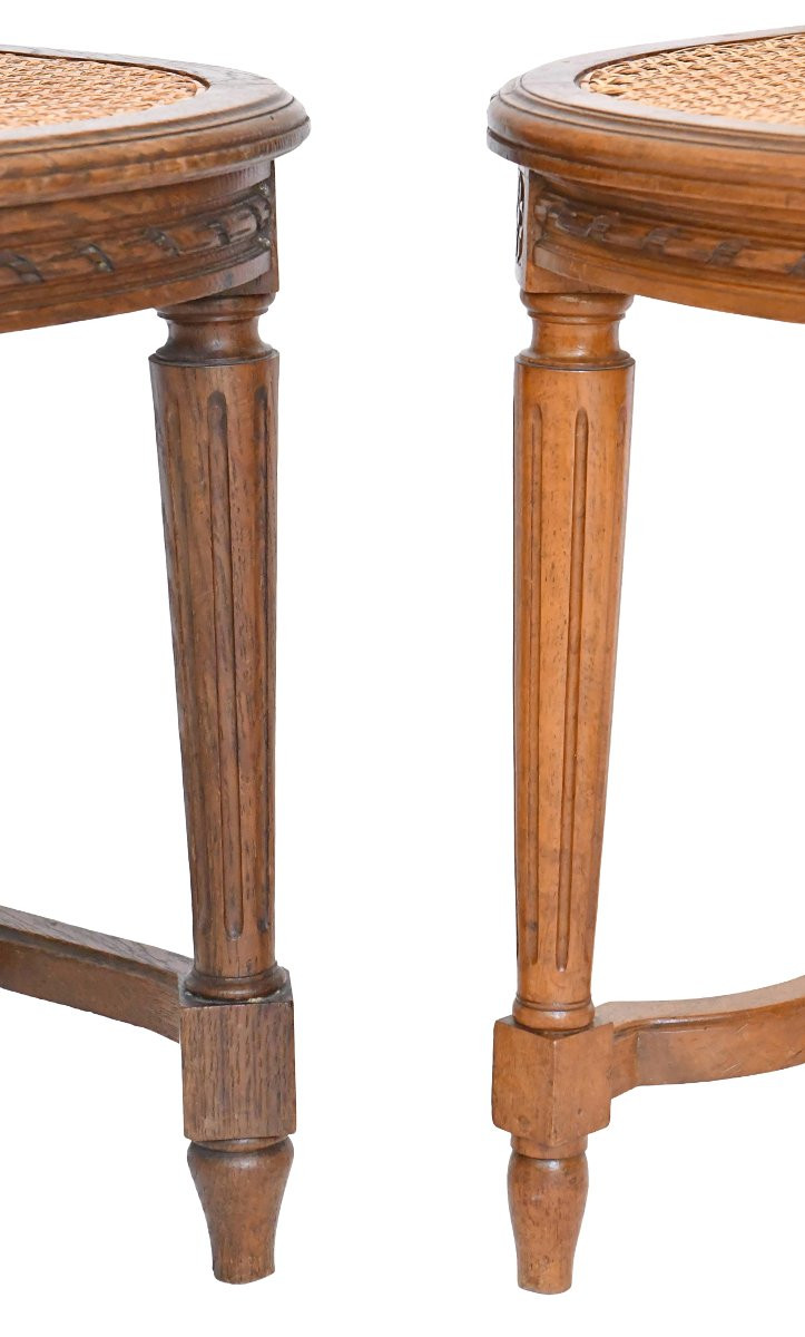 Suite Of 8 Louis XVI Style Chairs-photo-3