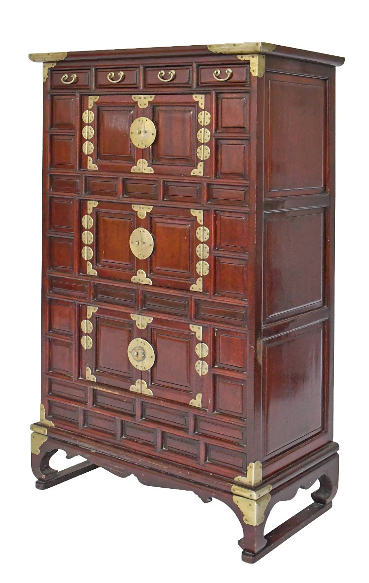 Cabinet à hauteur d'appui Tansu coréen 