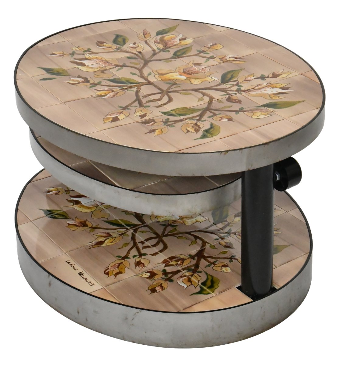 Table basse vintage par Georges Pelletier pour La Roue à Vallauris-photo-8