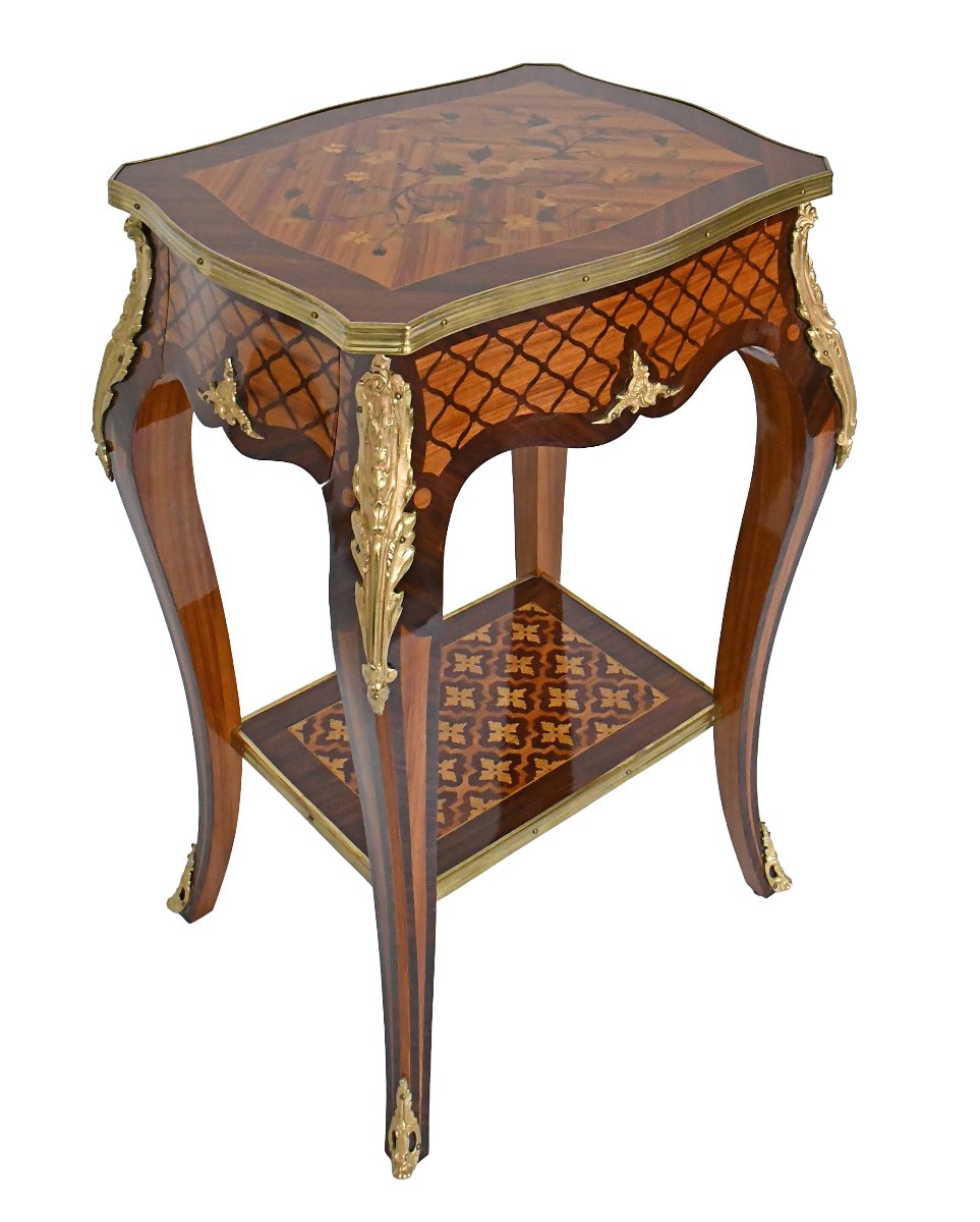 Table de nuit de style Louis XV de La Maison Allot -photo-7