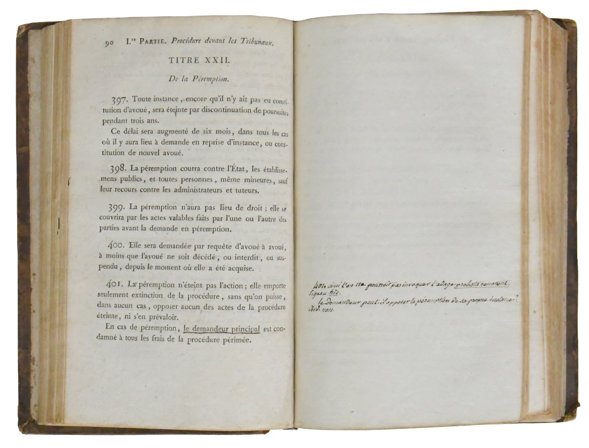 Code Of Civil Procedure, Paris, Imperial Printing House, 1810-photo-1