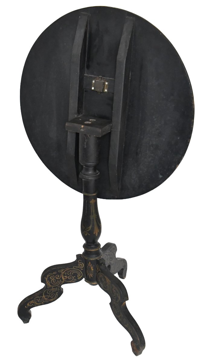 Napoleon III-era Side Table -photo-3