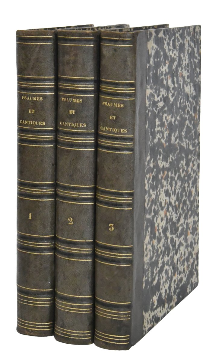 Psalms, 3 Volumes, Paris, Eberhart, 1809-photo-2