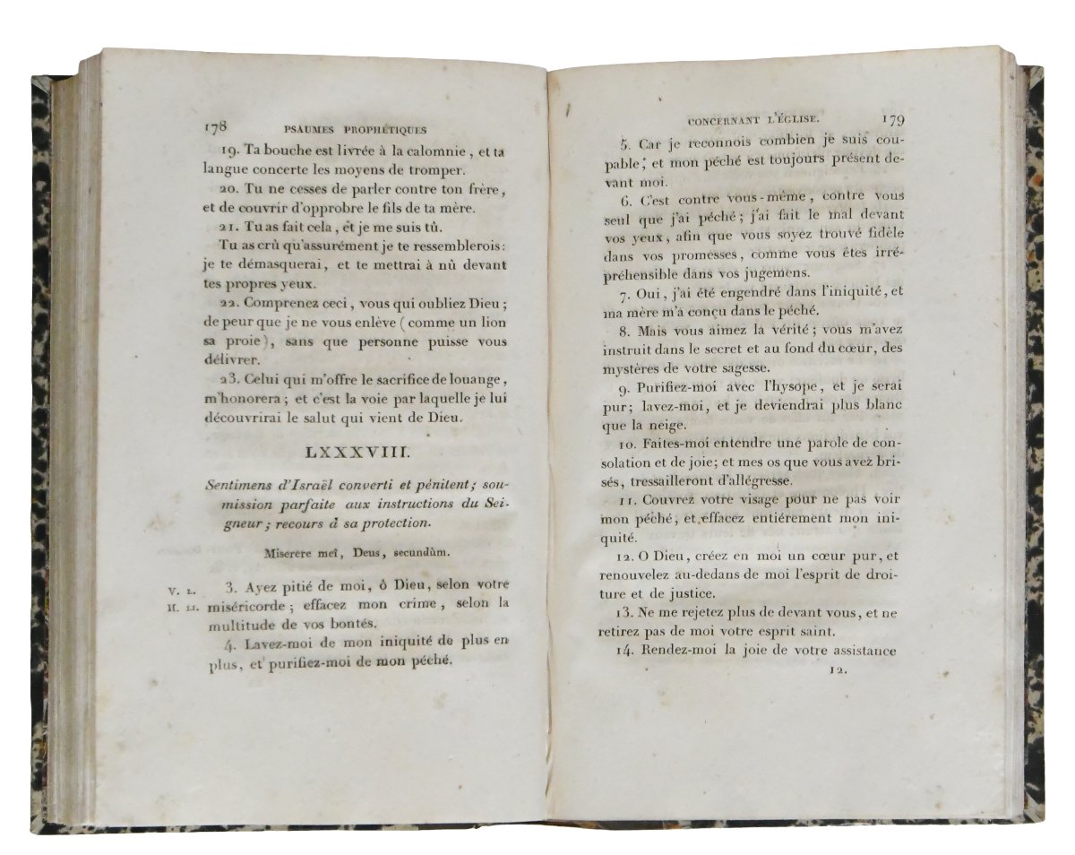 Psalms, 3 Volumes, Paris, Eberhart, 1809-photo-1