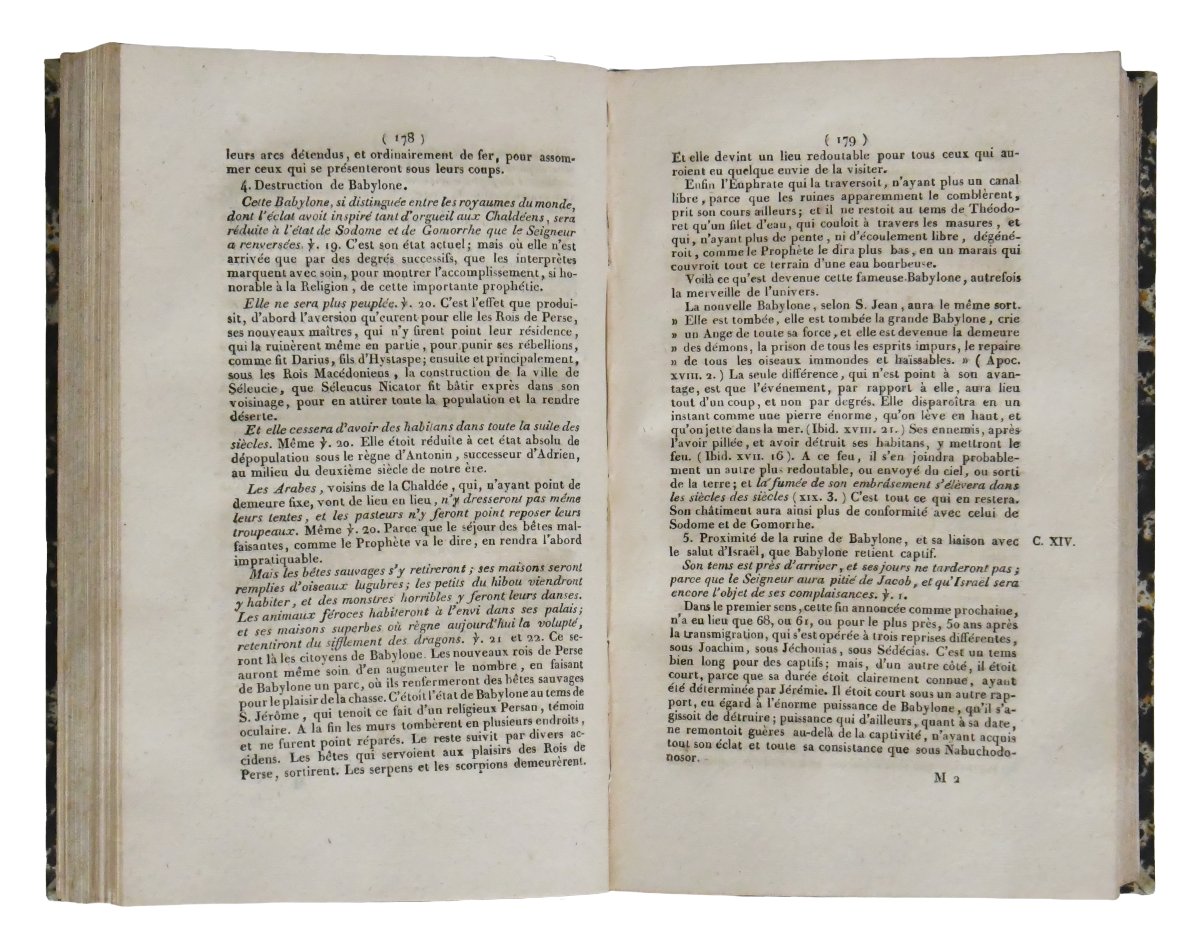 Les Prophètes, l'ensemble de 5 livres, Paris : J.-M. Eberhart; 1820-1822-photo-4