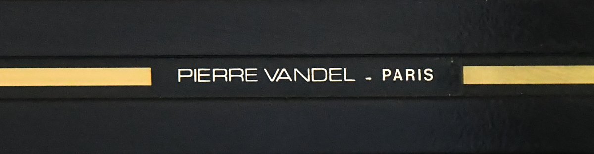 Étagère en métal laqué noir des années 1970 par Pierre Vandel Paris-photo-2