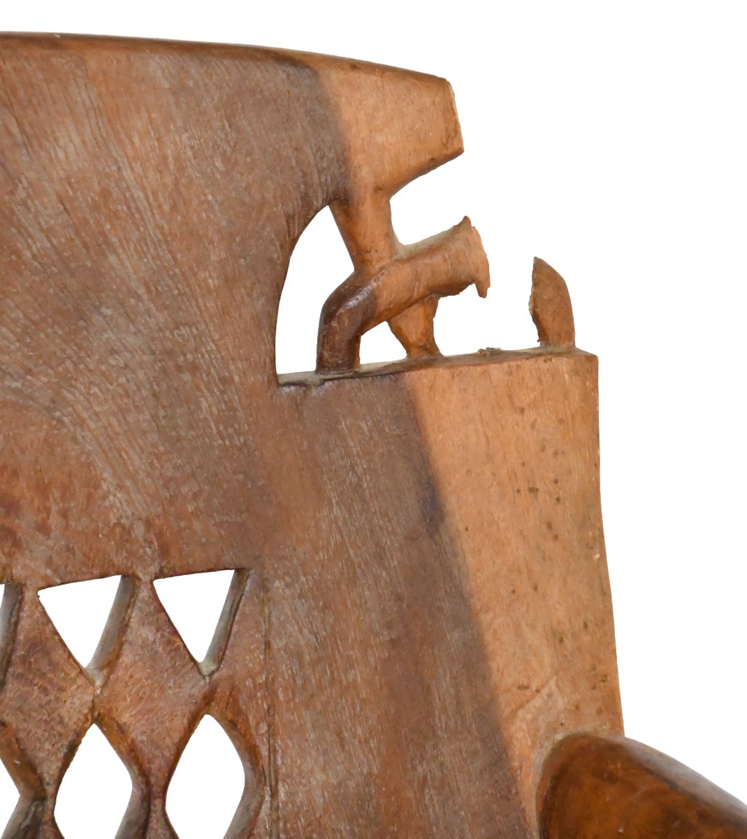 Set Of 4 Armchairs And A Table From Benin  -photo-5