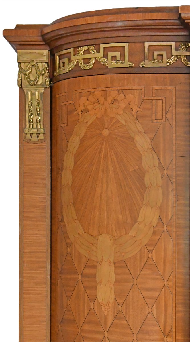 Louis XVI-style Bedroom Set Stamped "georges Guerin, Paris" -photo-3