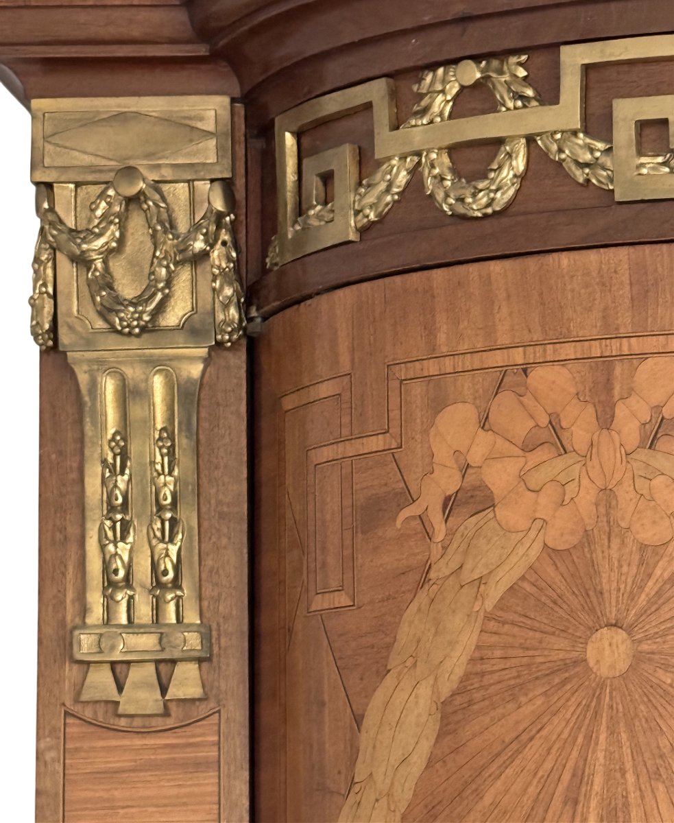 Louis XVI-style Bedroom Set Stamped "georges Guerin, Paris" -photo-4