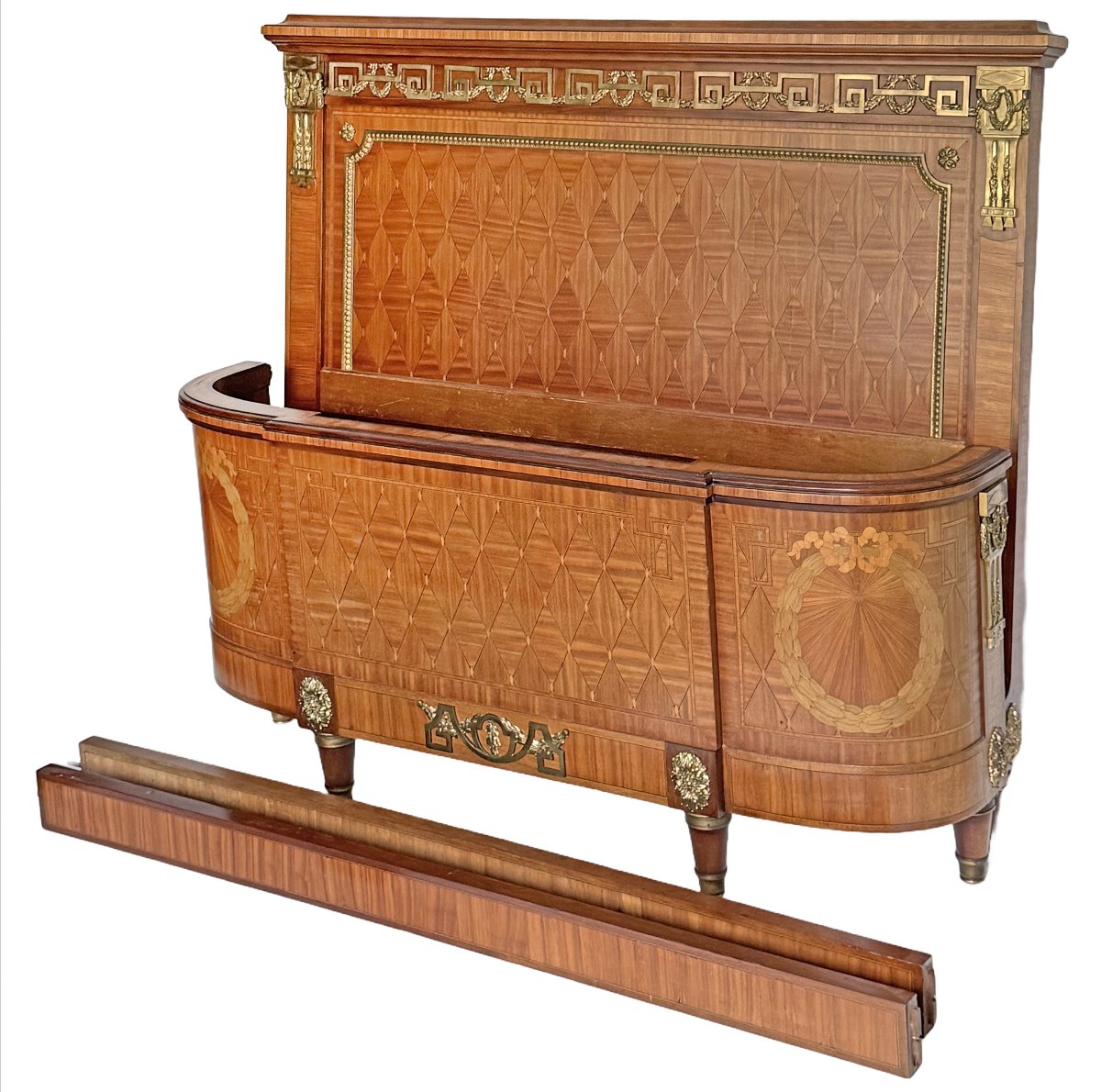 Louis XVI-style Bedroom Set Stamped "georges Guerin, Paris" -photo-4