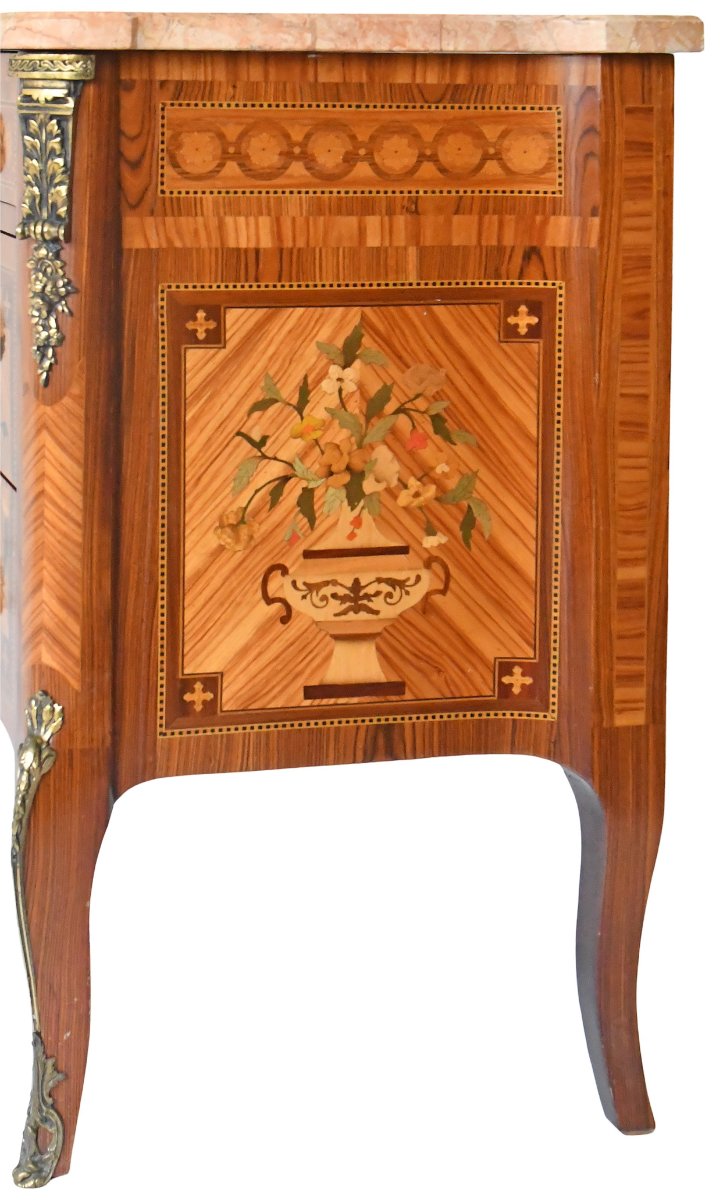 Commode de style Transition en marqueterie -photo-4