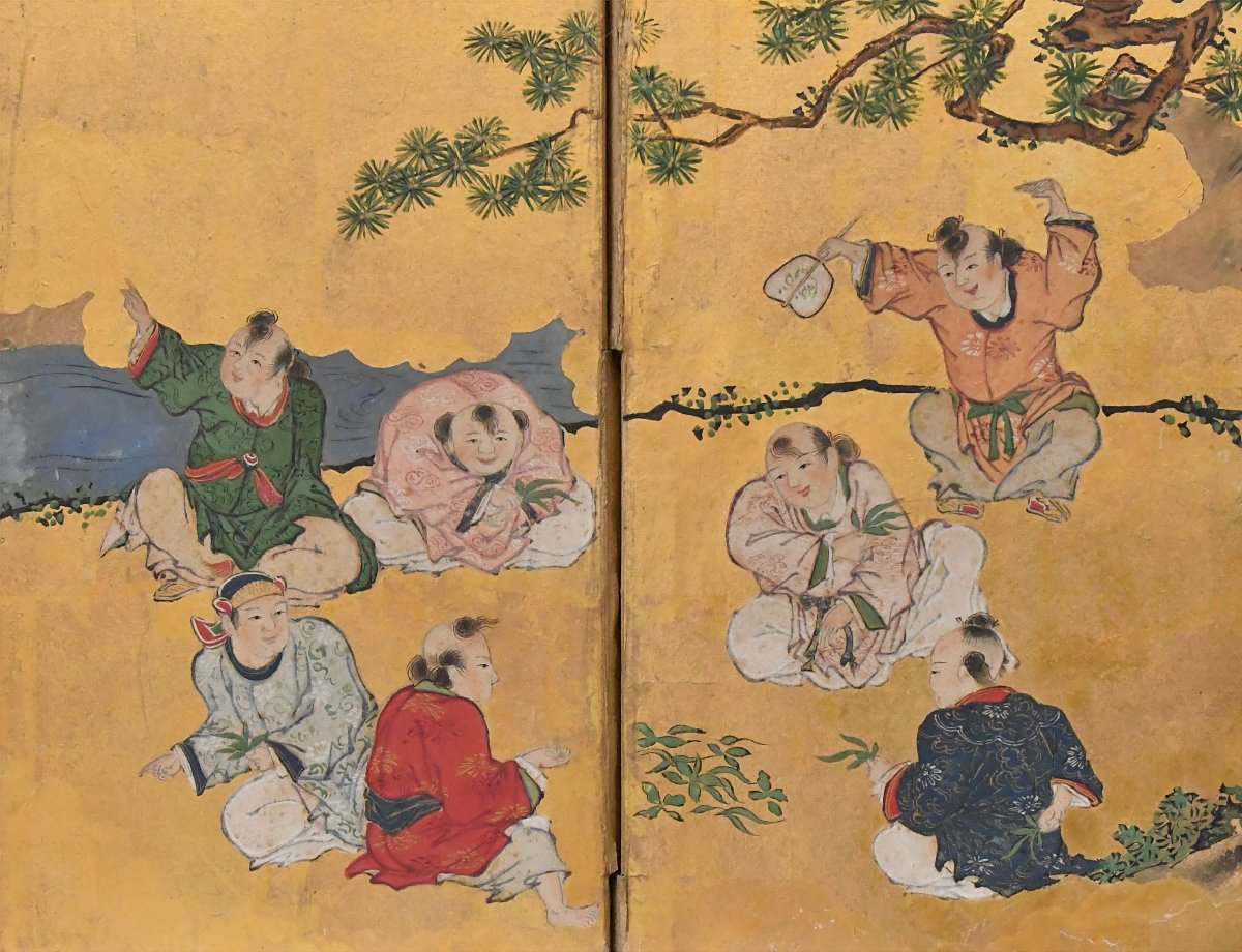 Paravent de table japonais-photo-2