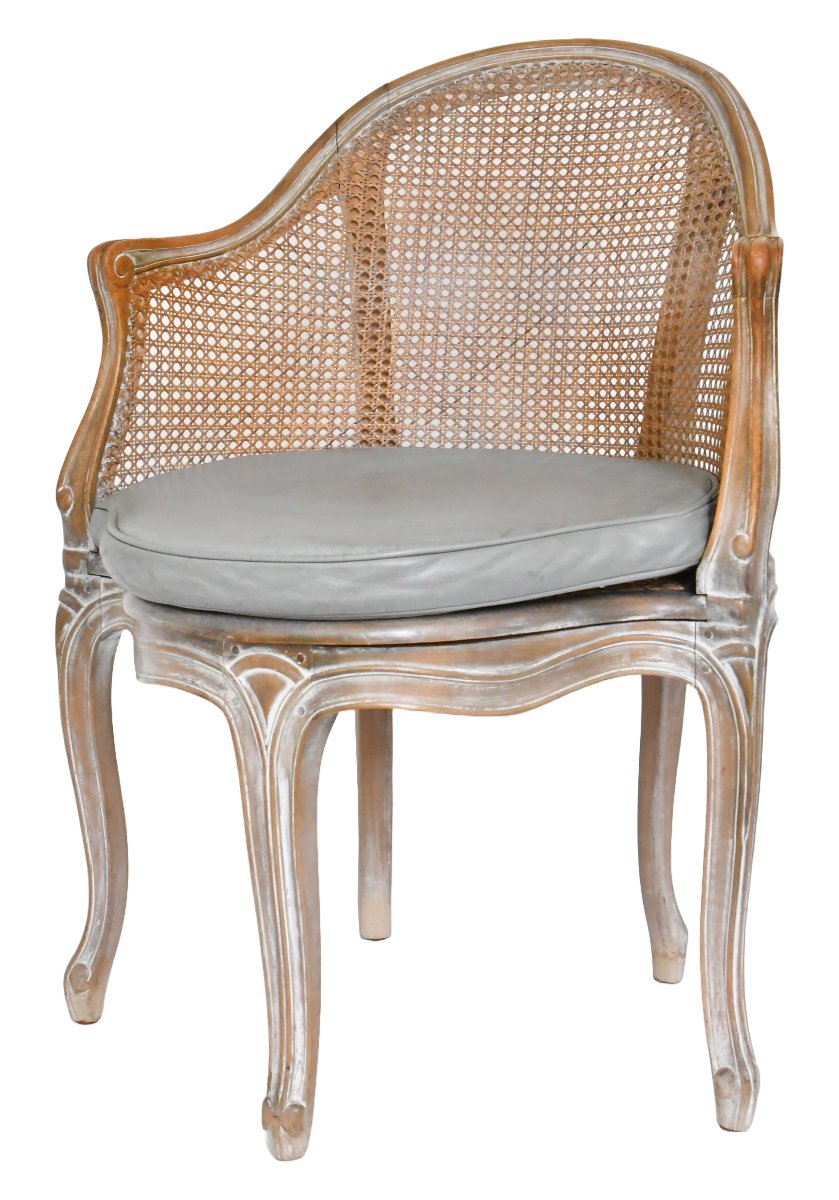 Louis XV-style "couillard" Office Chair-photo-4