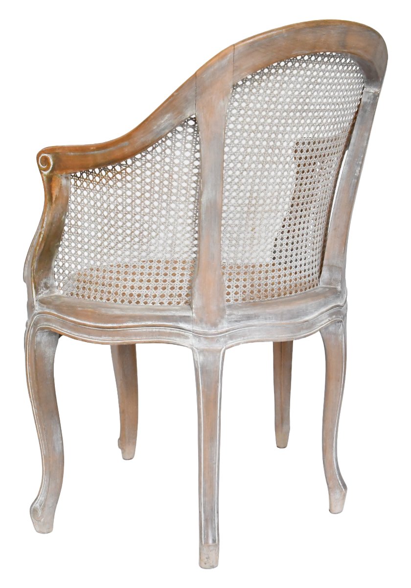 Louis XV-style "couillard" Office Chair-photo-2
