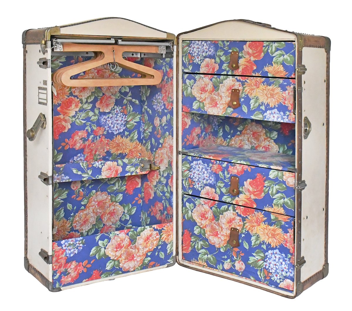 Antique Travel Trunk From The 1930s 