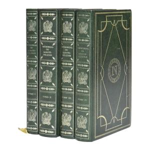 Books "memorial Of Saint Helena" 4 Volumes - Bibliophile Circle - 1961
