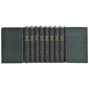 "Histoire de la révolution française" 10 vol Adolphe Thiers, Éditions Furne et Cie Paris 1857